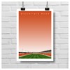 GroundDesigns BLACKPOOL FC Football Gift BLOOMFIELD ROAD Stadium Art Unframed