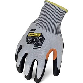 Ironclad Command Touchscreen Knit Foam Nitrile Glove; Touchscreen Infused Palm, A4 Cut Resistant, Foam Nitrile Palm Coating, Sized XS, S, M, L, XL, XXL (KKC4FN-04-L)