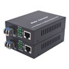 Single Mode LC Gigabit Fiber Media Converter - Include 2