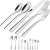 45-Piece Flatware Sets, Silverware Set for 8, Durable Stainless Steel