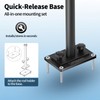 Feimire Inshore Rod Holder for Boat, Adjustable Height & 360°