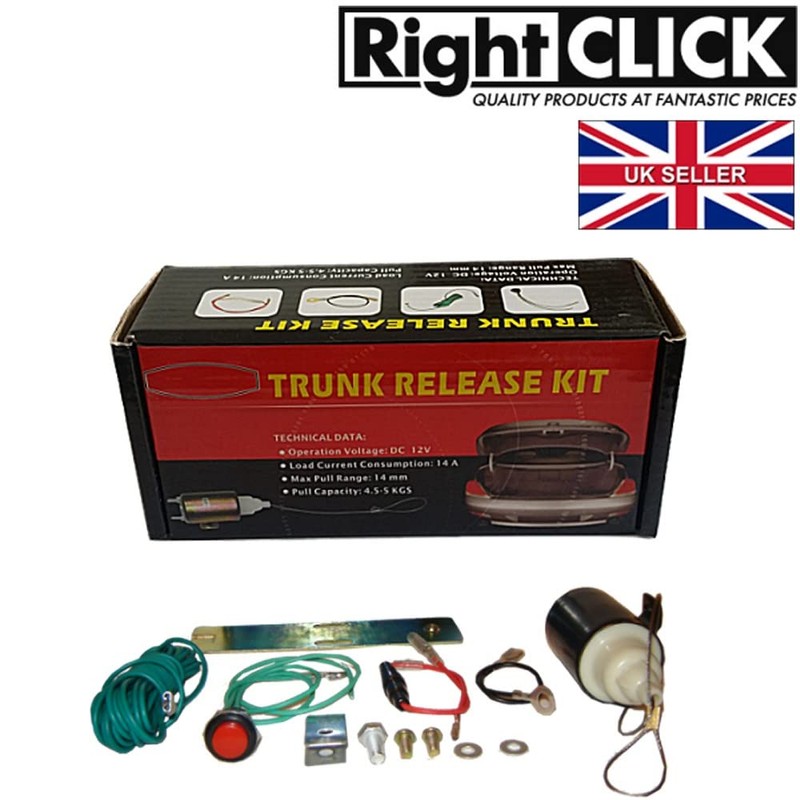 Rightclick Car Accessories Electric boot (trunk) release/Door Popper KIT EBRK