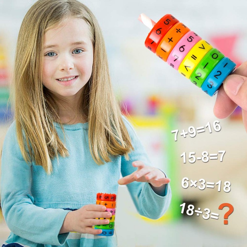 Kesote 2 Pieces Educational Toy Maths Calculation Roll School Maths