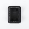4PCS Black ABS Rear Trunk Tail Box Protective Cover Trim
