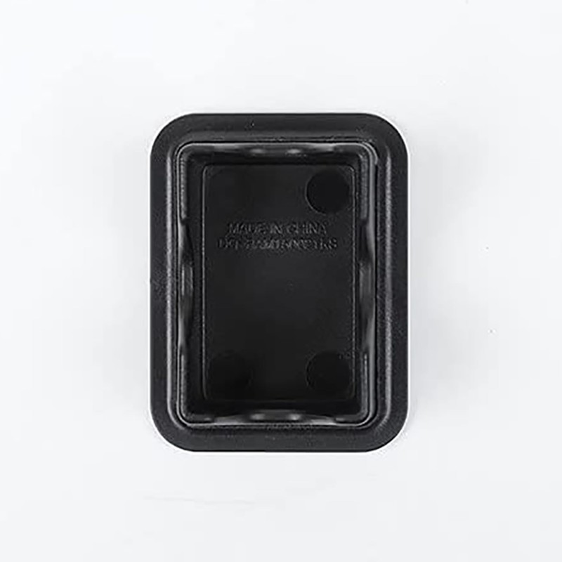 4PCS Black ABS Rear Trunk Tail Box Protective Cover Trim