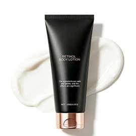 Loción Corporal con Retinol Anti-Edad - Crema Hidratante para el Cuerpo con Retinol y Ceramidas - Trata Arrugas, Flacidez y Daño Solar - 100g- Pieles Secas, Normales, Mixtas - Uso Diario (1PC)