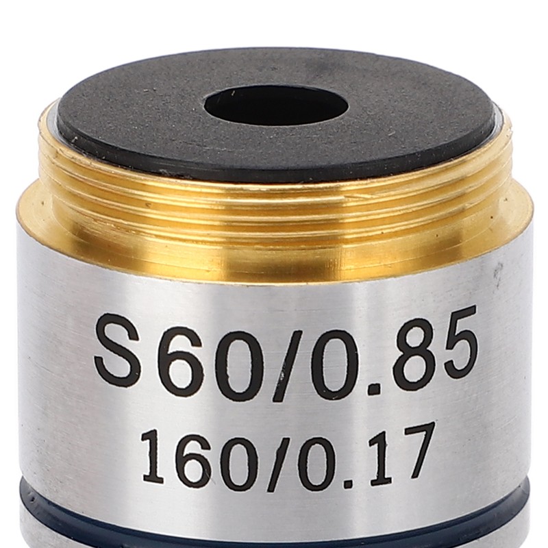 60X Biological Microscope Achromatic Objective Lens RMS Thread 185 Optical