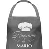 Geschenk mit Namen personalisiert by Shirtracer - Apron - Pizza