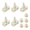 JNNJ Pack of 5 Car LED Push Button Switch, Built-in
