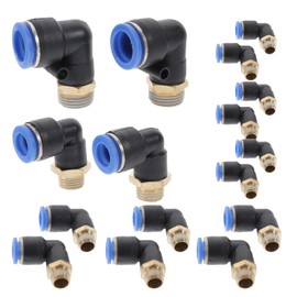 iplusmile 1set Air Hose Fitting Assortment Quick Connect Couplers for Pressure Washers Air Compressors for Pneumatic Automation Systems
