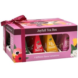 Tea Gift Set - 12 Pyramid Tea Selection | Mixed Flavored Tea Bags | Jasmine, Earl Grey, Lemon | Tea Gifts for Tea Drinkers & Tea Lovers | Vegetarian-Vegan-Friendly Tea Gifts |Gifts for Women & Men