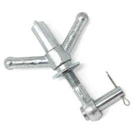 Gloxco Greasable Wingnut Assembly for Manways, 5/8" Eye Bolt, 5-1/2" Long, Each (WNA-1010-0002)