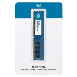 OWC 16GB DDR4 2666MHz PC4-21300 CL19 1.2V 288-Pin Non-ECC UDIMM Memory RAM Compatible with Alienware Aurora R7 R8 R9