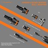 Crosstar 11PCs 3/8" & 1/2" Drive Impact Torx Swivel Socket