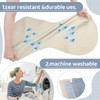 Hhahafelt 3 Pcs Changing Pad Liners Fits in Peanut Shape
