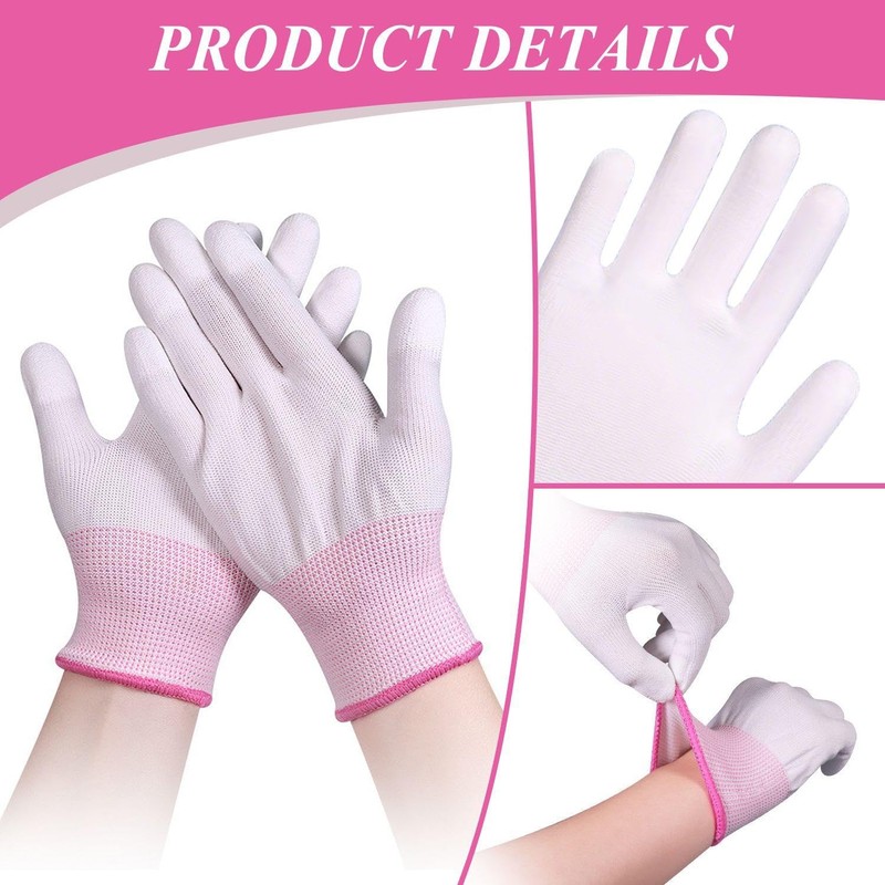 3 Pieces Curly Hair Gloves, Heat Resistant Gloves, Hairdressing Salon