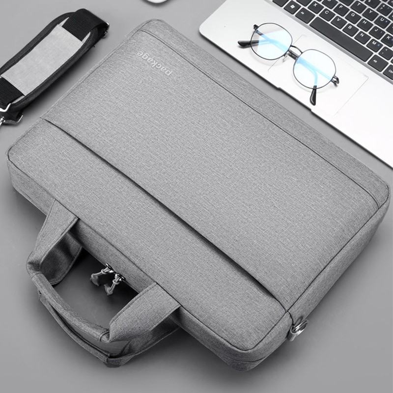 Laptop Bag Carrying Case Briefcase Waterproof Oxford Cloth Large Capacity