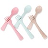 Kids Spoons and Forks Set, 6 pcs