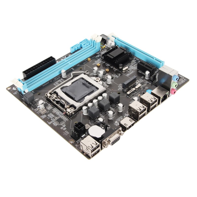 ciciglow Micro ATX Motherboard for LGA1155 Socket Dual Channel DDR3
