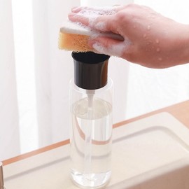 Kitchen detergent subdivision pumping dispenser empty bottle white / 주방 세제 소분 펌핑 디스펜서 공병 화이트