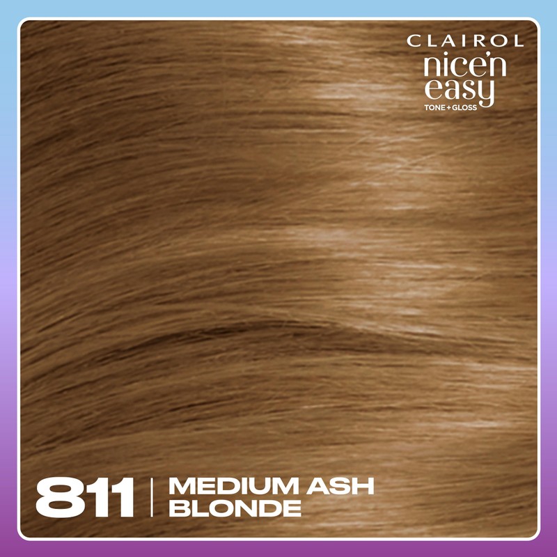 Clairol Nice'n Easy Tone+Gloss Semi Permanent Hair Dye - 811/73