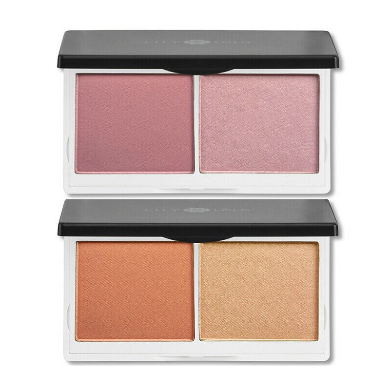 Lily Lolo Cheek Duo, Naked Pink 10g