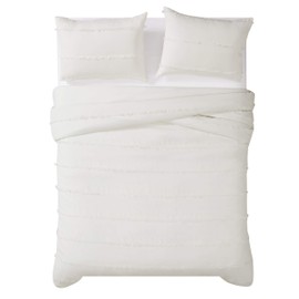 Christian Siriano 2019 Fall Patterns Duvet Set, Full/Queen, Kristen White