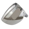 Open Face Helmet Visor Motorcycle Helmet Bubble Lens 3-Snap Bubble