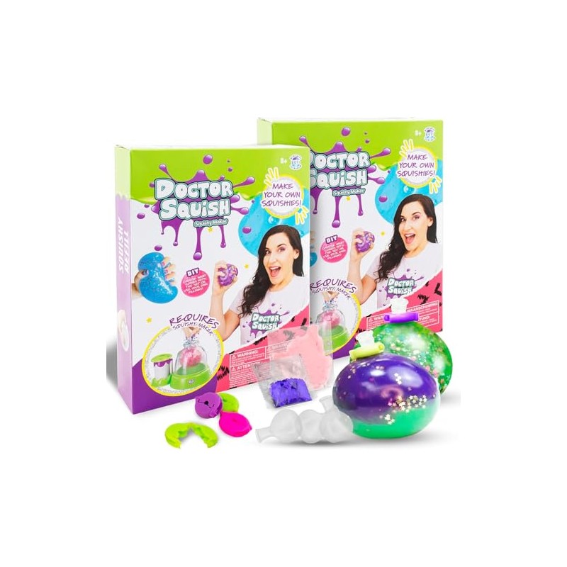 Doctor Squish Squishy Pack Refill | with 10 TPR Balloons,