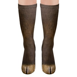 FilmHOO White Elephant Gifts for Adults Funny Animal Paw Socks Gag Gifts Christmas Stocking Stuffers for Men Women Him Teens