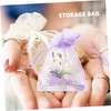 ULTECHNOVO 50pcs Lavender Sachet Bags Empty Drawstring Mesh Pouches for