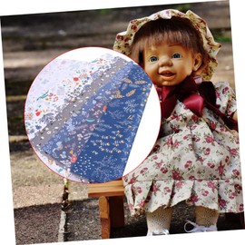 SEWACC Pure Cotton Quilting Fabric 6pcs Handmade DIY Patchwork Cloths Breathable Twill Home Textiles 50x40cm for Quilting Home Decor