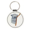 Mr. & Mrs. Panda Parent New Round Keyring Koala Bear,