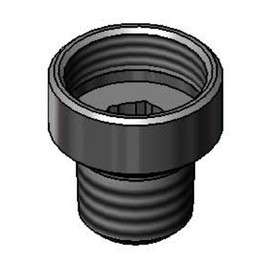 T&S Brass 017959-25 Adapter, 3/8" NPT Male x 7/8-20" UN Female