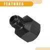 Partuto 2 Pcs AN10 to AN6 Universal Flare Reducer Fitting
