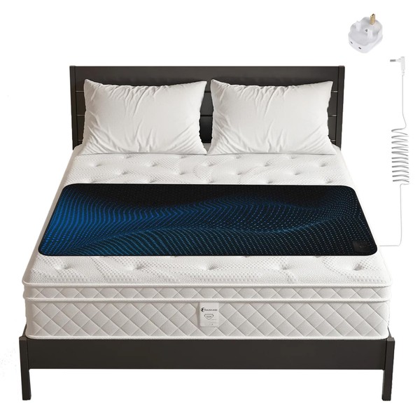 Earthing Mat UK, Grounding Mat for Bed, 10% Silver Fiber