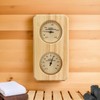 Plus tard Sauna Thermometer and Hygrometer 2 in-1 Vertical Gauge