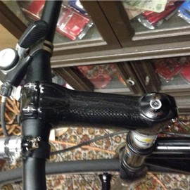 Yccyctrek 3K Glossy Mountain Bike stem 31.8 mm 17°70mm Downhill stem Bicycle Stems 31.8 mm