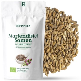 Milk Thistle Tea Organic 200 g (100 Cups) | Milk Thistle Seeds, Milk Thistle Tea, Milk Thistle, Silybum Marianum REPLANTEA