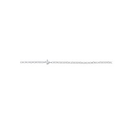 Elli Women's Solitaire Choker Necklace with Zirconia Crystal in 925 Sterling Silver, Sterling Silver, Cubic Zirconia