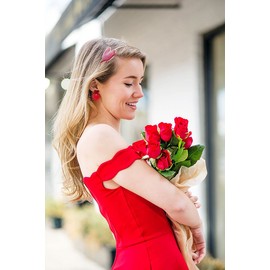 NVENF 3PCS Valentine’s Day Heart Headbands for Women Rhinestone Glitter Heart Hairband Wedding Party Love Hearts Hair Accessory Gift