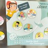 Papierdrachen Magnetic Board Basic Set Daily Schedule for Children -