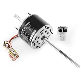 VEVOR 1/3HP RV Air Conditioner Motor with Capacitor, AC115V 3A, 1675 RPM, Replacement for Coleman Mach RV AC Fan Motor, Replaces Fasco D1092, 1468-306, 1468-3068, 1468-3069, 7184-0156, 7184-0432