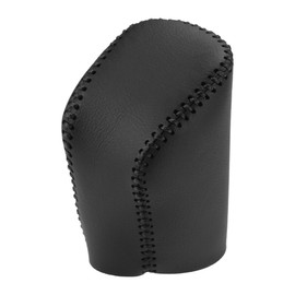 A ABSOPRO Gear Shifting Knob Cover Automatic Transmission Lever Trim for Lexus GS 300 2018-2019 Faux Leather Black