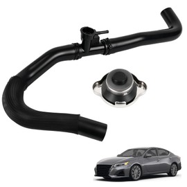 Pasangui 21501-6CA0A Radiator Upper Water Coolant Hose Tube Pipe Fit For Nissan Altima L34 L4 Gas Engines 2019-2025 Engine Upper Radiator Hose Assembly Replaces 21501-9HE0A
