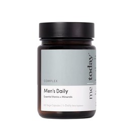 me today Multivitamin for Men, Mineral Supplements with 27 Vitamins, Minerals and Herbs, Including D, C, A, B, Biotin and Zinc, Vegetarian | General Health Supplements | 60 Capsules