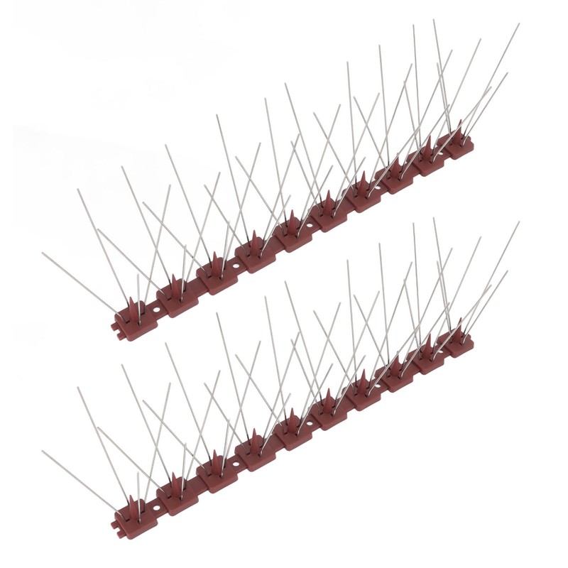 Bird Spikes 15 Feet Stainless Steel Pigeon Deterrent Spikes for