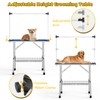 Yafylly Grooming Table for Dogs, 46" Portable Grooming Table for
