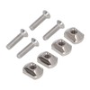 Surfing Accessories Stainless Steel Fin Screw and Plate for Surf