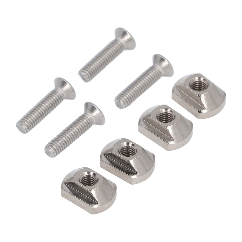 Surfing Accessories Stainless Steel Fin Screw and Plate for Surf
